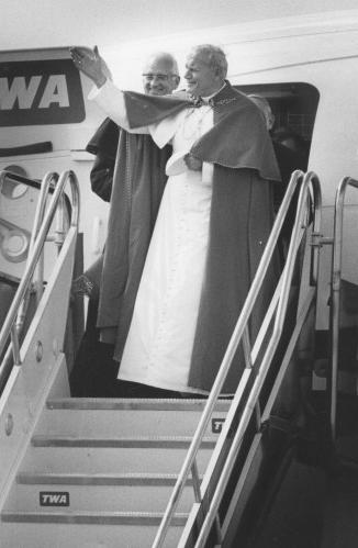 Pope John Paul II's visit to Iowa